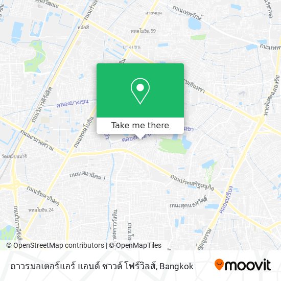 ถาวรมอเตอร์แอร์ แอนด์ ซาวด์ โฟร์วิลส์ map