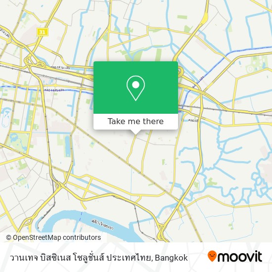 วานเทจ บิสซิเนส โซลูชั่นส์ ประเทศไทย map