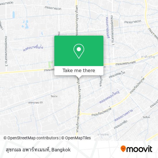 สุขกมล อพาร์ทเมนท์ map