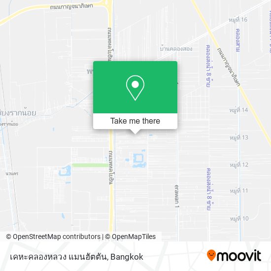 เคหะคลองหลวง แมนฮัตตัน map