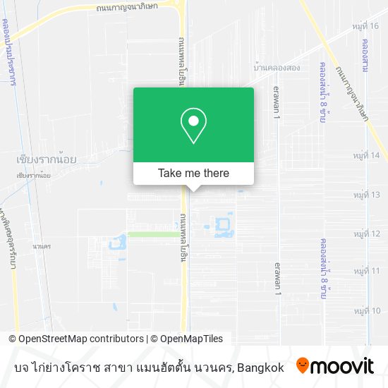 บจ ไก่ย่างโคราช สาขา แมนฮัตตั้น นวนคร map