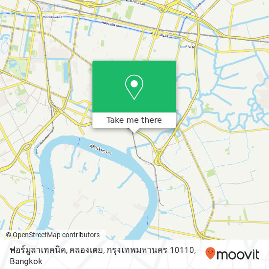 ฟอร์มูลาเทคนิค, คลองเตย, กรุงเทพมหานคร 10110 map