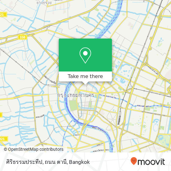 ศิริธรรมประทีป, ถนน ตานี map