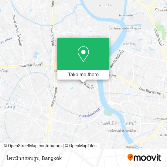 ไทรม้ากรอบรูป map