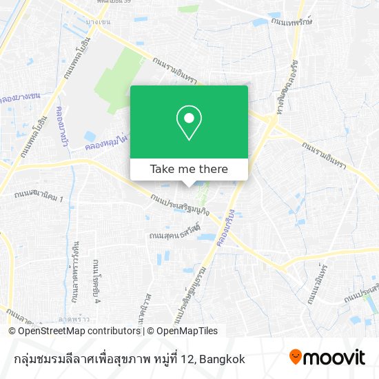 กลุ่มชมรมลีลาศเพื่อสุขภาพ หมู่ที่ 12 map