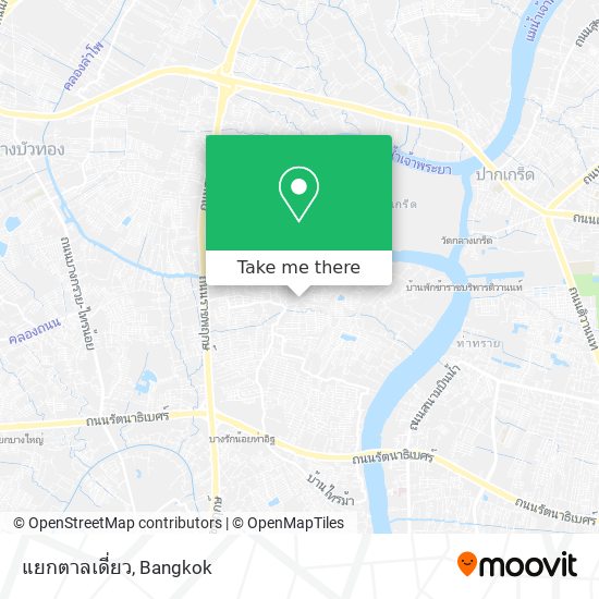 แยกตาลเดี่ยว map