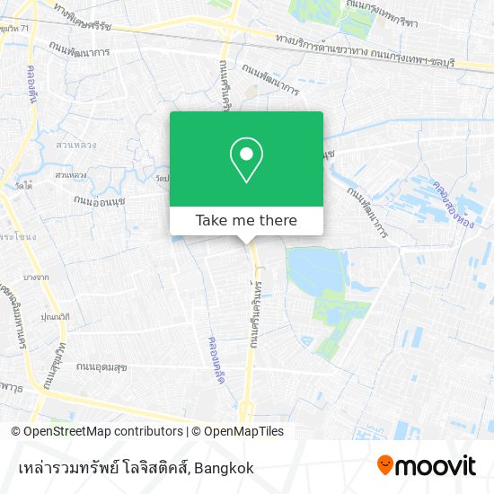 เหล่ารวมทรัพย์ โลจิสติคส์ map