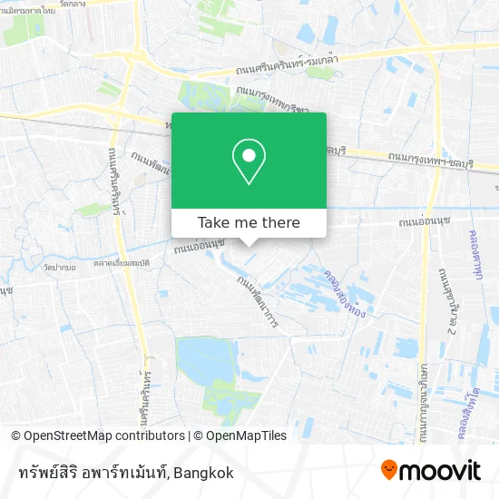 ทรัพย์สิริ อพาร์ทเม้นท์ map