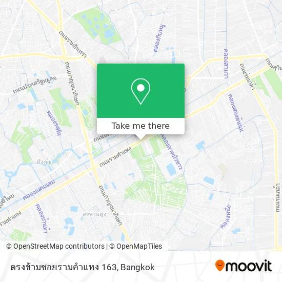 ตรงข้ามซอยรามคำแหง 163 map