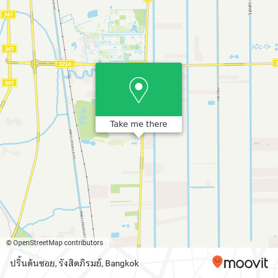 ปริ้นต้นซอย, รังสิตภิรมย์ map