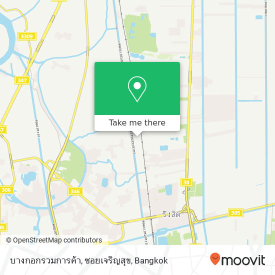 บางกอกรวมการค้า, ซอยเจริญสุข map