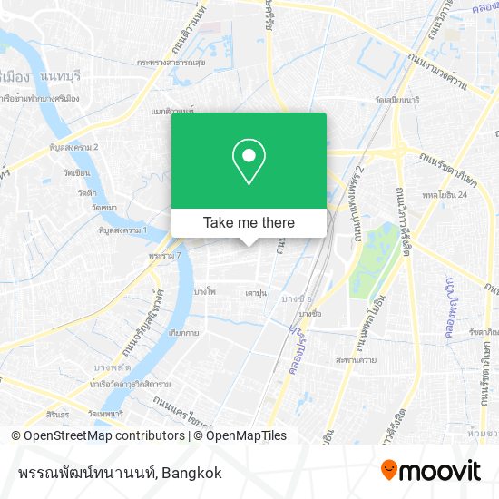 พรรณพัฒน์ทนานนท์ map