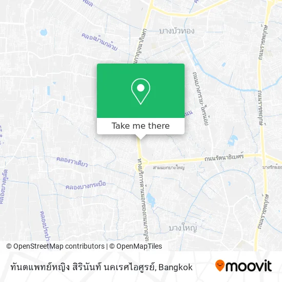 ทันตแพทย์หญิง สิรินันท์ นคเรศไอศูรย์ map