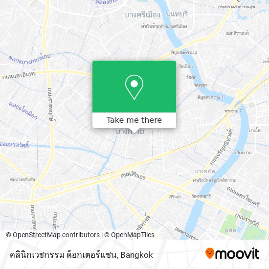 คลินิกเวชกรรม ด็อกเตอร์แซน map