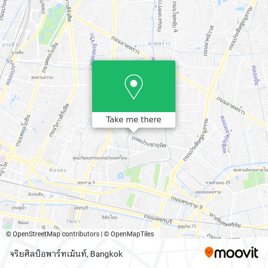 จริยศิลป์อพาร์ทเม้นท์ map