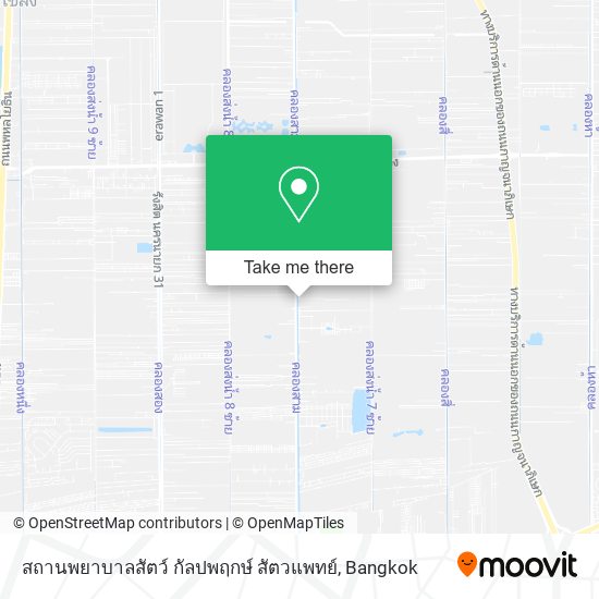 สถานพยาบาลสัตว์ กัลปพฤกษ์ สัตวแพทย์ map