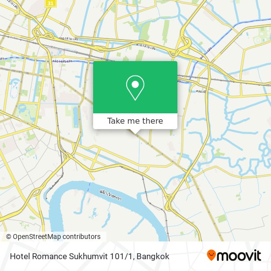 Hotel Romance Sukhumvit 101/1 map