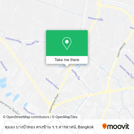 คุมอง บางบัวทอง ตรงข้าม ร.ร.สารสาสน์, ลำโพ, บางบัวทอง 11110 map