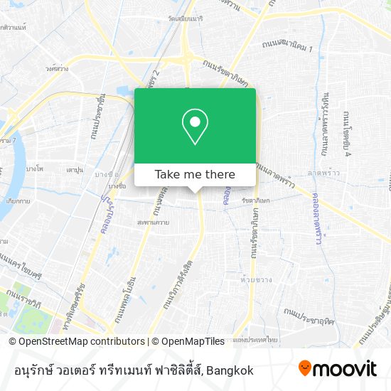 อนุรักษ์ วอเตอร์ ทรีทเมนท์ ฟาซิลิตี้ส์ map