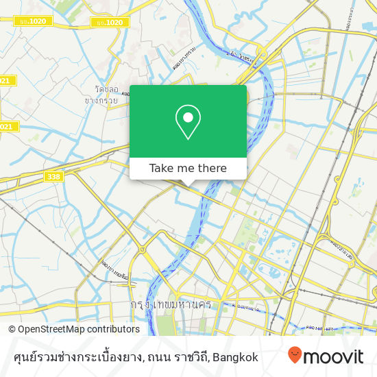 ศุนย์รวมช่างกระเบื้องยาง, ถนน ราชวิถี map