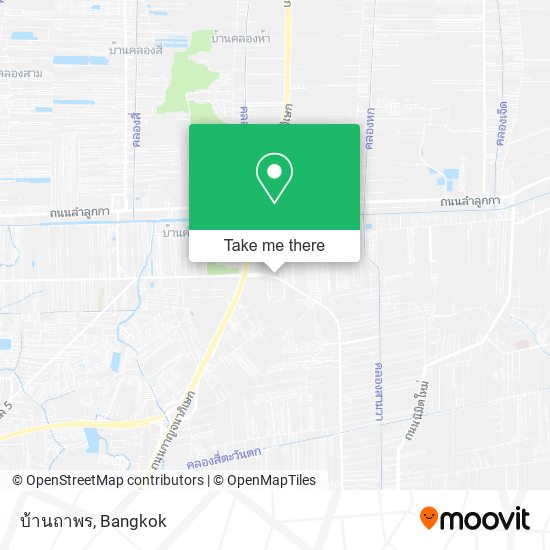บ้านถาพร map
