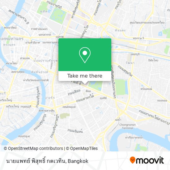 นายแพทย์ พิสุทธิ์ กตเวทิน map