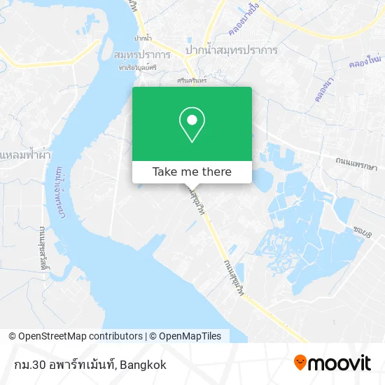 กม.30 อพาร์ทเม้นท์ map