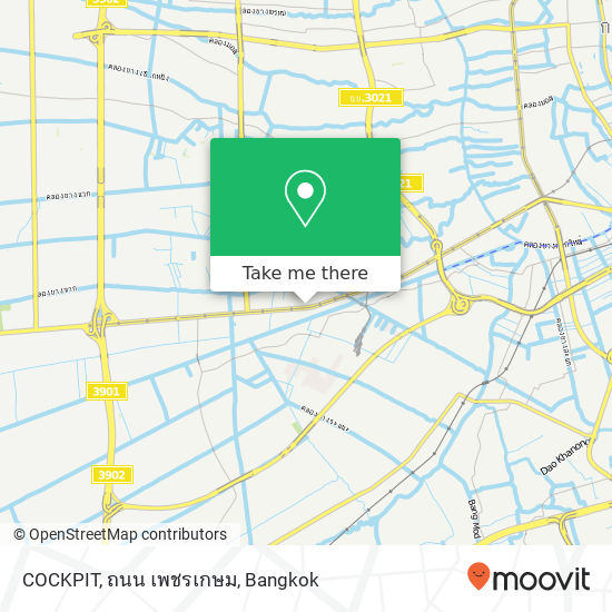 COCKPIT, ถนน เพชรเกษม map