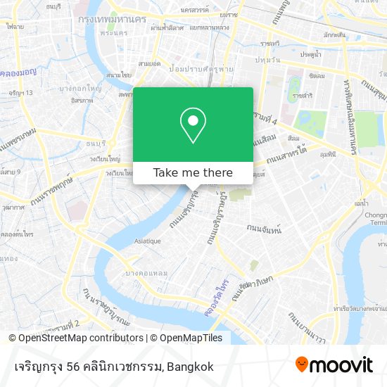 เจริญกรุง 56 คลินิกเวชกรรม map