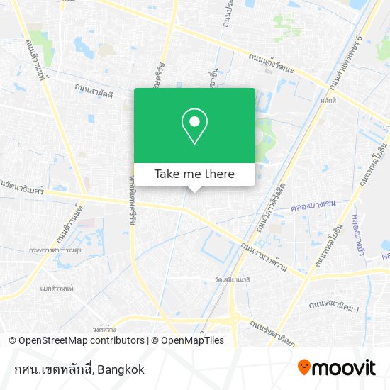 กศน.เขตหลักสี่ map