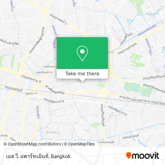 เอส.วี. อพาร์ทเม้นท์ map