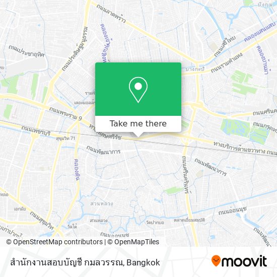 สำนักงานสอบบัญชี กมลวรรณ map