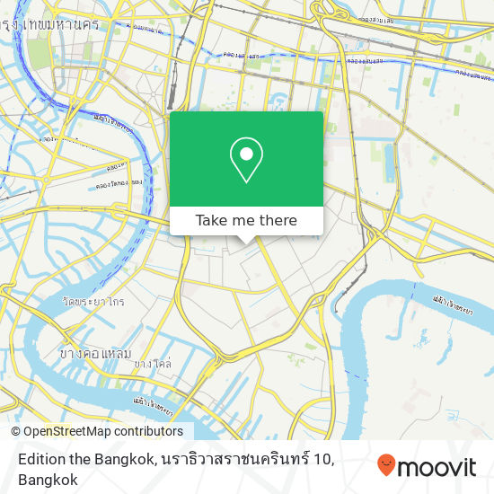 Edition the Bangkok, นราธิวาสราชนครินทร์ 10 map