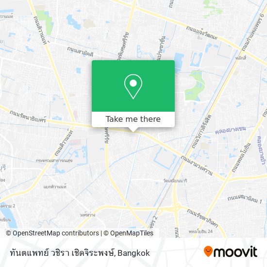 ทันตแพทย์ วชิรา เชิดจิระพงษ์ map