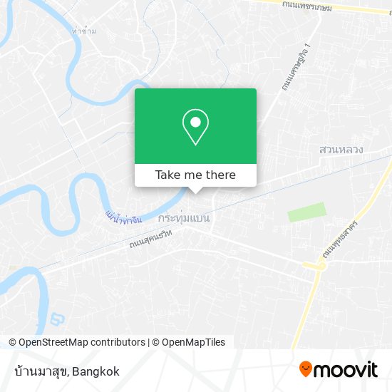 บ้านมาสุข map