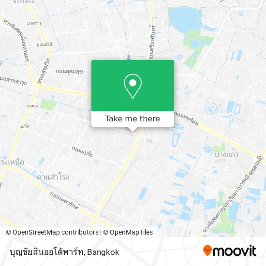บุญชัยสินออโต้พาร์ท map