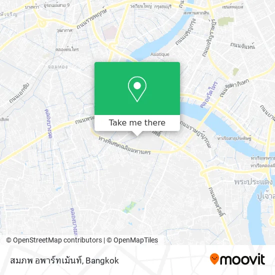 สมภพ อพาร์ทเม้นท์ map
