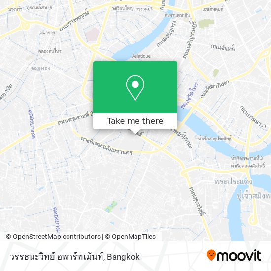 วรรธนะวิทย์ อพาร์ทเม้นท์ map