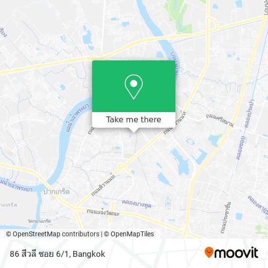 86 สีวลี ซอย 6/1 map