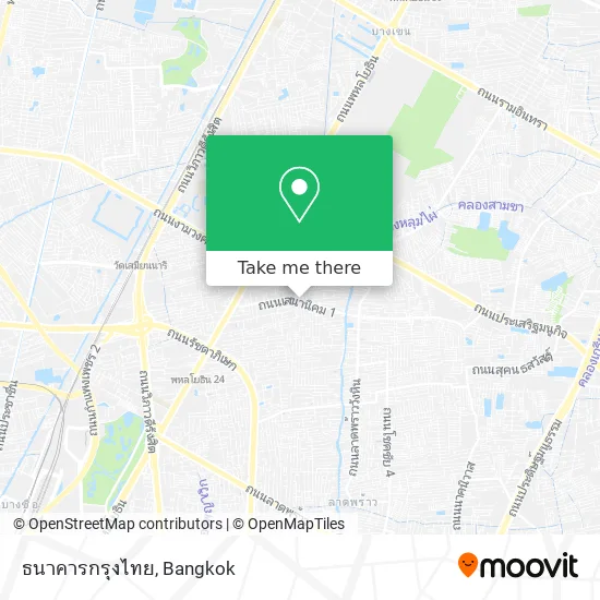 ธนาคารกรุงไทย map