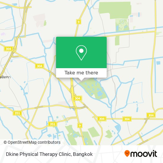 Dkine Physical Therapy Clinic map