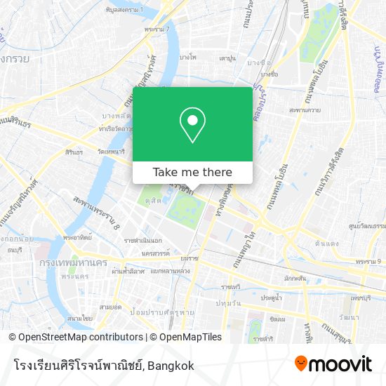 โรงเรียนศิริโรจน์พาณิชย์ map