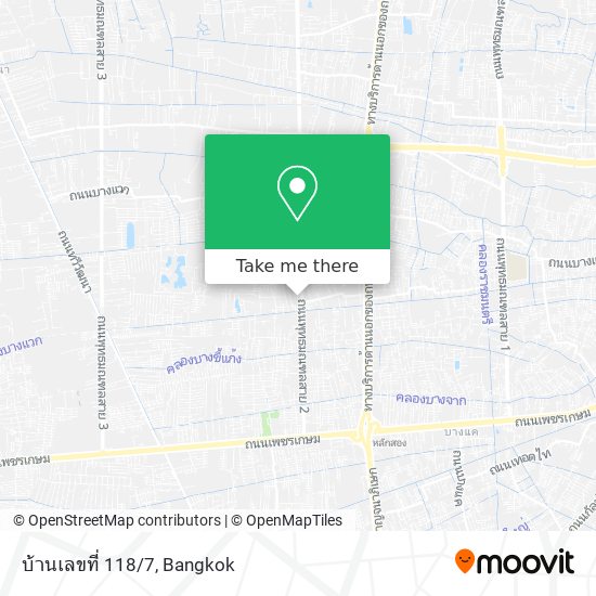 บ้านเลขที่ 118/7 map