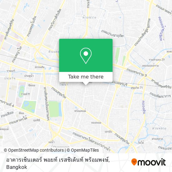 อาคารเซ็นเตอร์ พอยท์ เรสซิเด้นท์ พร้อมพงษ์ map