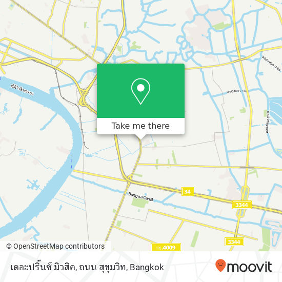 เดอะปริ๊นซ์ มิวสิค, ถนน สุขุมวิท map