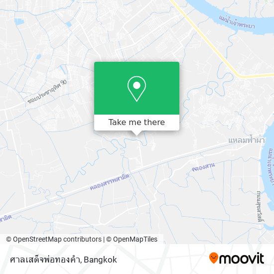 ศาลเสด็จพ่อทองคำ map