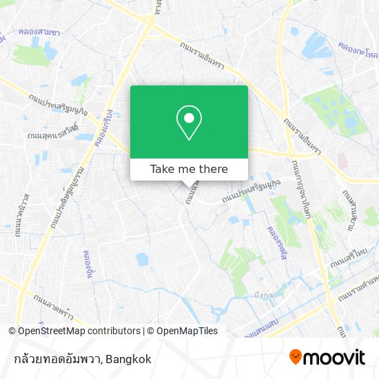 กล้วยทอดอัมพวา map