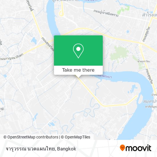 จารุวรรณ นวดแผนไทย map