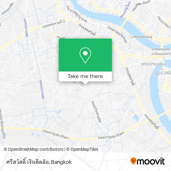 ศรีสวัสดิ์ เงินติดล้อ map