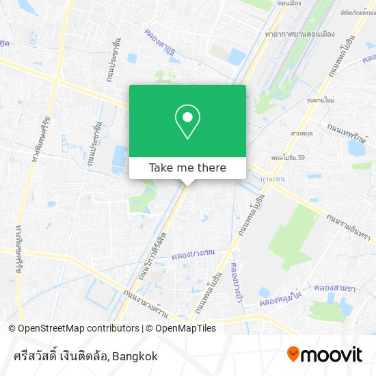 ศรีสวัสดิ์ เงินติดล้อ map